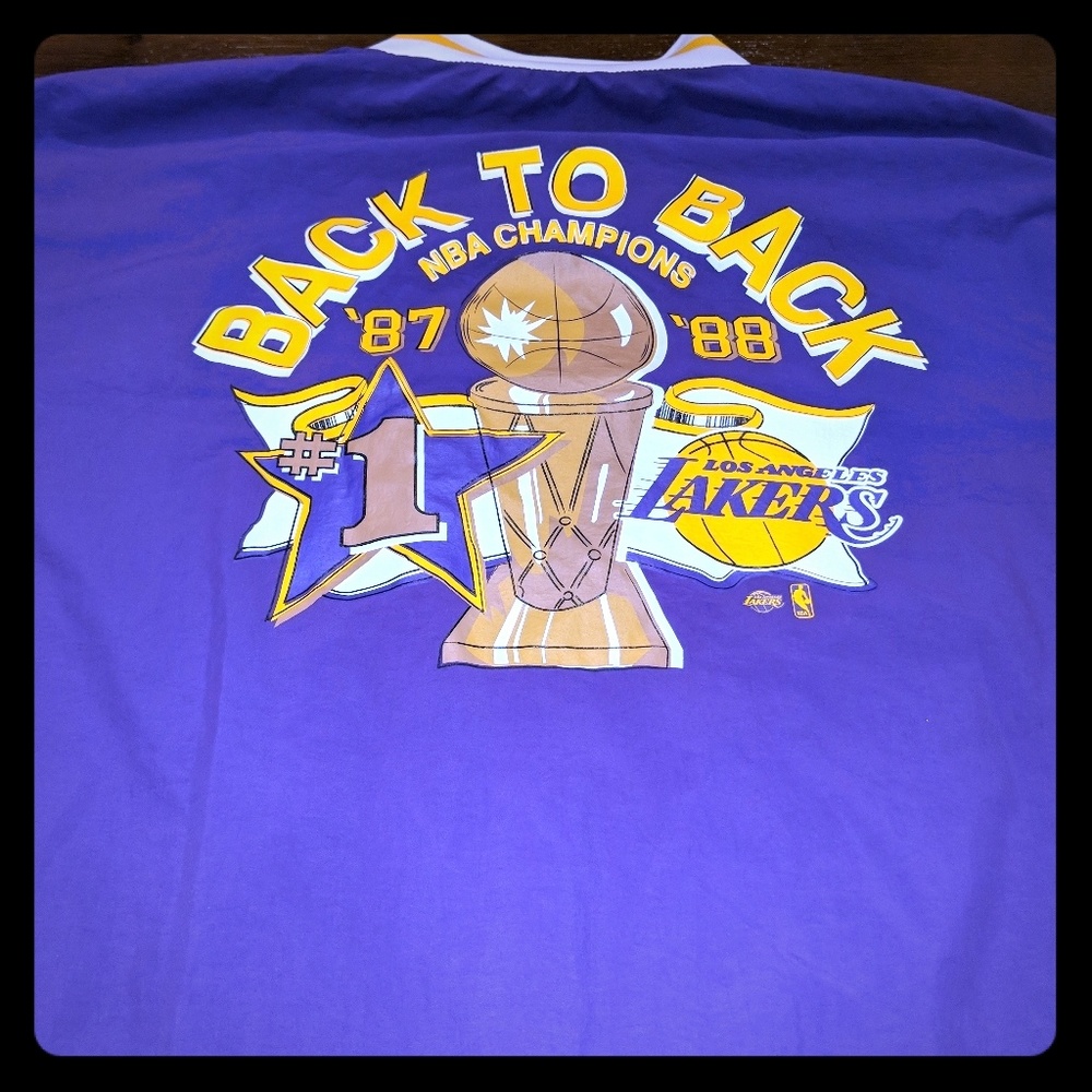 Mitchell and Ness Los Angeles Lakers jacket